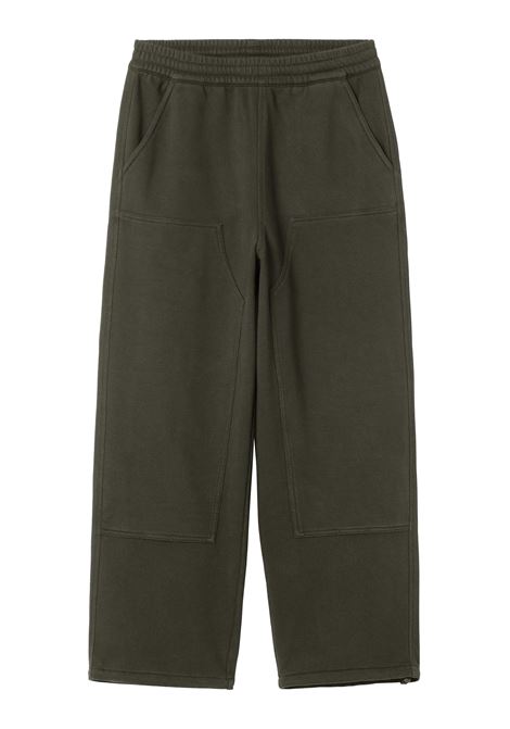 pantaloni double knee sweat uomo verde oliva CARHARTT WIP | I03554649.06